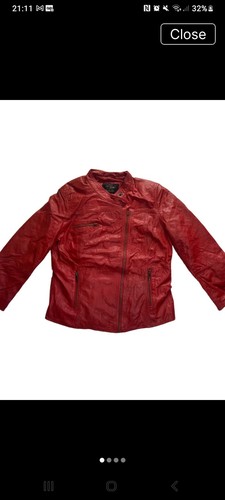 Vintage zara leather biker - zara,