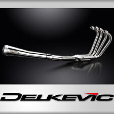 Suzuki GS850G 1979-1981 Polished Stainless Exhaust 4-1 Reverse Cone Silencer