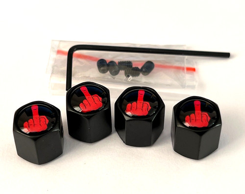 Tyre valve dust caps locking - tyre,