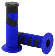 MOTOCROSS GRIPS TWO-TONE  BLUE