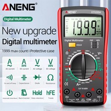 Professional Digital Multimeter Voltmeter Ohmmeter Ammeter Multi Tester Meter UK