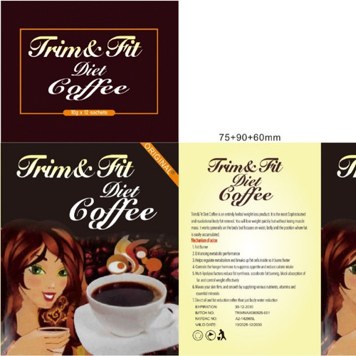 Trim fit diet coffee - trim, &