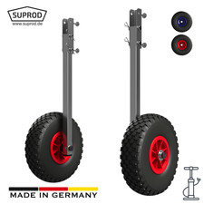 Boat Transom Wheels Launching Wheels Dinghy for Inflatables Stainless Steel