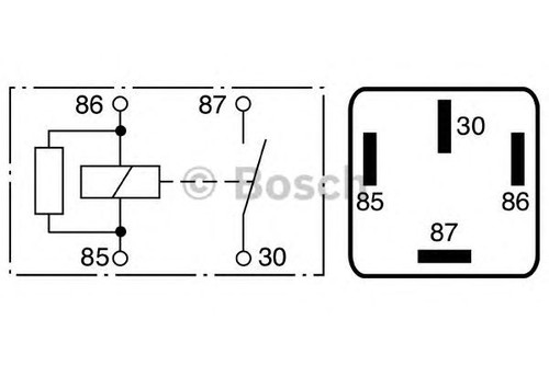 Bosch relay 0986332002 - relay,