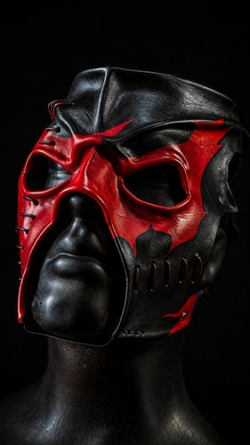 Wwe leather 2002 - wwe, kane