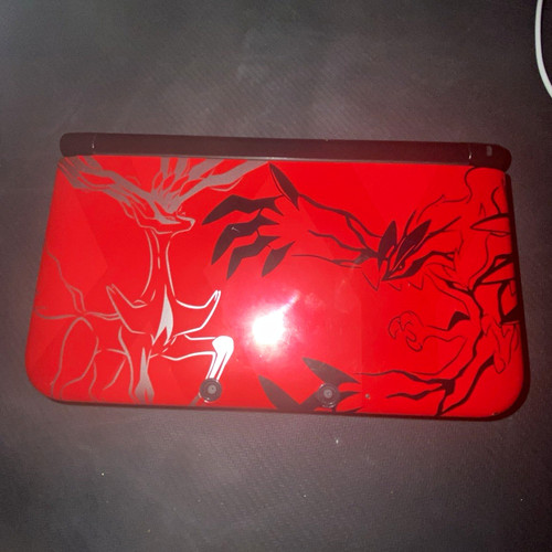 Nintendo 3ds red black - xl, red/black