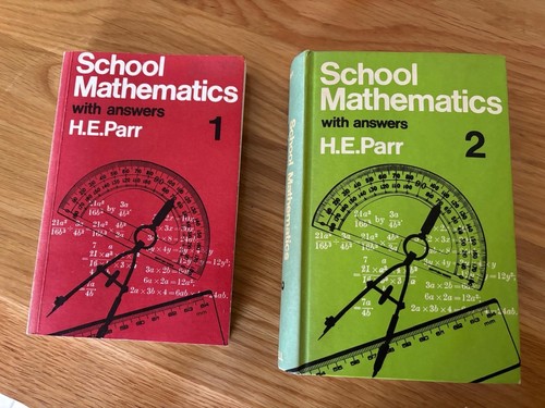 Vintage school mathematics - vintage,