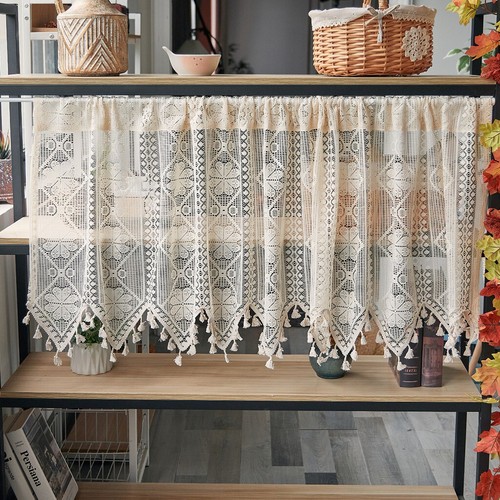 Vintage embroidered curtain - vintage,