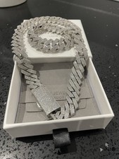 Premium Quality CZ Iced Out Chain – 16mm | 20”, 22”, 24”