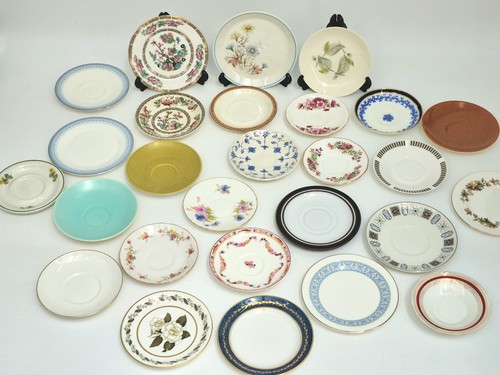Vintage saucers side - vintage,