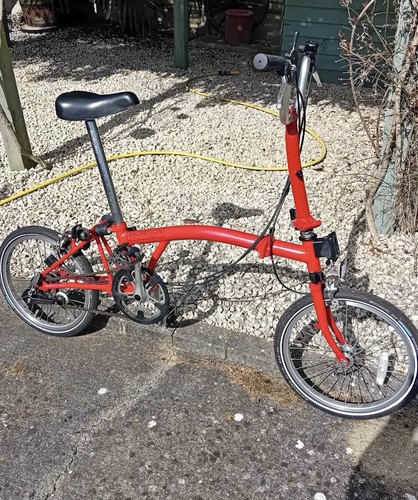 Brompton m3e folding bicycle - brompton,