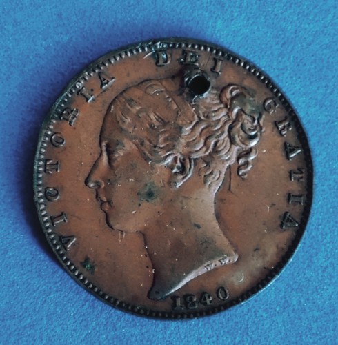 1840 queen victoria - queen, copper