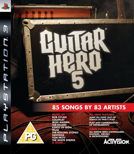 Guitar hero sony - 5,