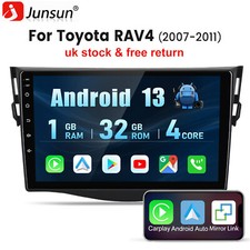 For TOYOTA RAV4 2007-2012 Android 13 Car Stereo Radio Sat Nav GPS Carplay FM RDS