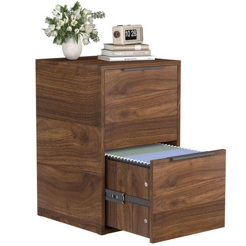 Wood file cabinet drawers - cabinet,, 2