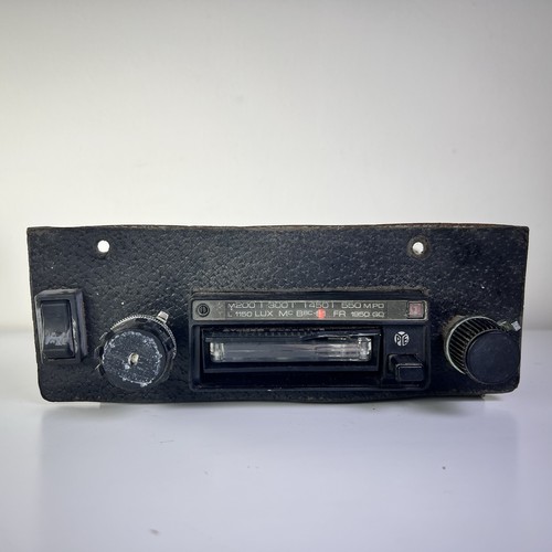 Classic car radio cassette - car,