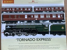 Hornby Tornado Set 00 Guage Model Train Set DCC Installed