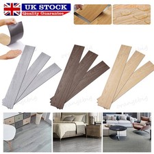 5m²/36pcs Floor Planks Tiles Self Adhesive Wood Effect PVC Vinyl Flooring Plank