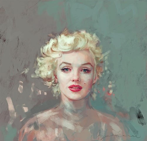 Marilyn monroe portrait 4k - marilyn,