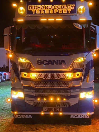 Scania led grill - grill, bar