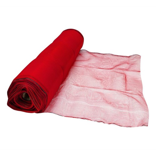 Red debris scaffold - debris,