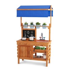 COSTWAY Kids Potting Bench Fir