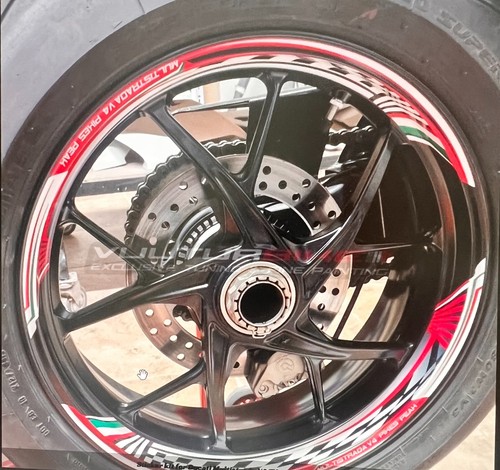 Stickers kit for wheels - , ducati