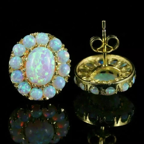 2ct oval cut fire - cut, flower