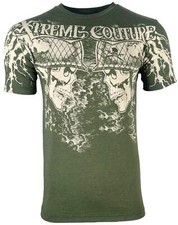 Xtreme Couture by Affliction Men's T-Shirt Crush Biker Cross Y2K S-5XL