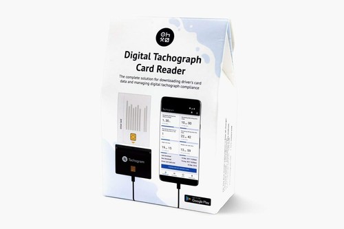 Tachograph card reader - , read