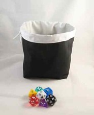 Dice Bag, Plain White Square