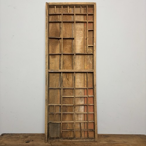 Vintage wooden printers tray - vintage,