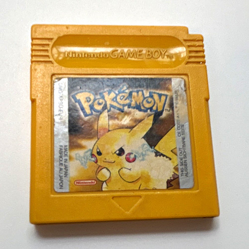 Nintendo pokémon yellow - yellow, role