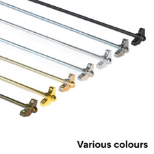 Stair Rods 35.4" (89cm) Width Easy To Fit New Hollow Stair Carpet Runner Bars