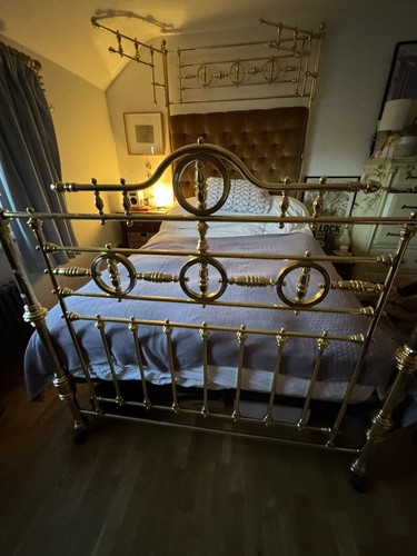 Superb antique brass double - superb,
