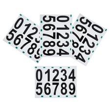  4 Sheet House Number Address Numbers for Mailbox Home outside Door