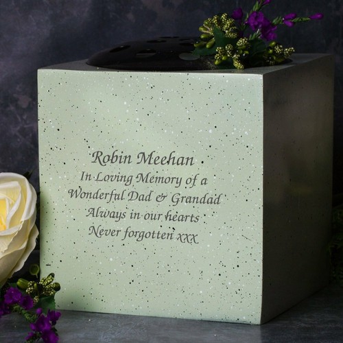 Personalised memorial flower - personalised,