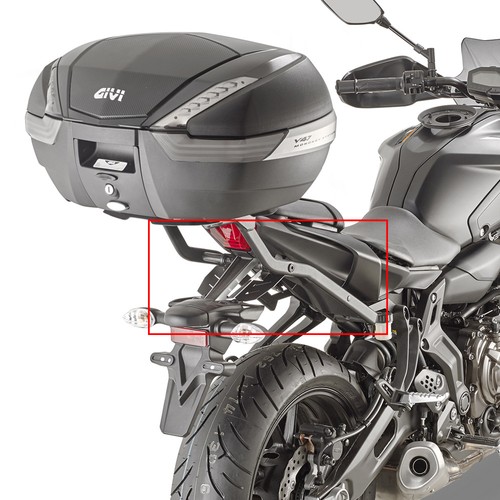 Rear luggage rack - rear, brackets