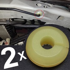 2X Hood Latch Support Prop Rod Hinge Nut Grommet For Toyota Corolla E12 2003- 07