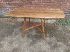 Ercol Dining Table Seats 6 Mid Century Solid Wood Free Delivery 🚚