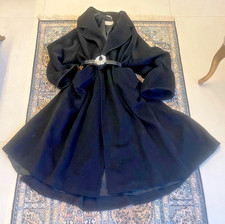 MAX MARA BLACK  SWING COAT UK 10 ABSOLUTELY FABULOUS RARE MODEL