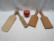 Vintage wooden butter pats