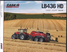 CASE IH "LB436 HD" Large Square Baler Brochure Leaflet