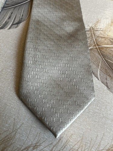 Hermes style pattern tie - hermes,