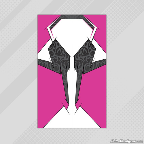 Tribal pink trolley - pink,