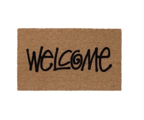 Stussy welcome mat cocoa brand - stussy,