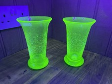 Pair of 1930s Art Deco Crackle