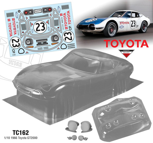Tc162 1966 toyota gt2000 - 1/10,