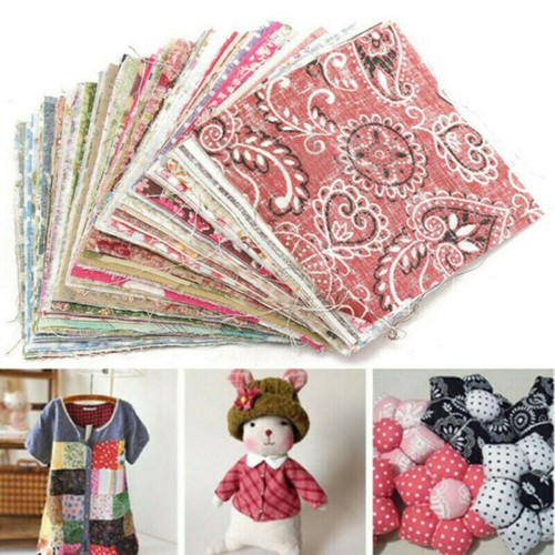 50pcs assorted fat quarters - assorted,