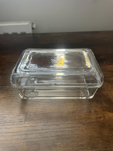 Jaj pyrex clear glass - clear, butter